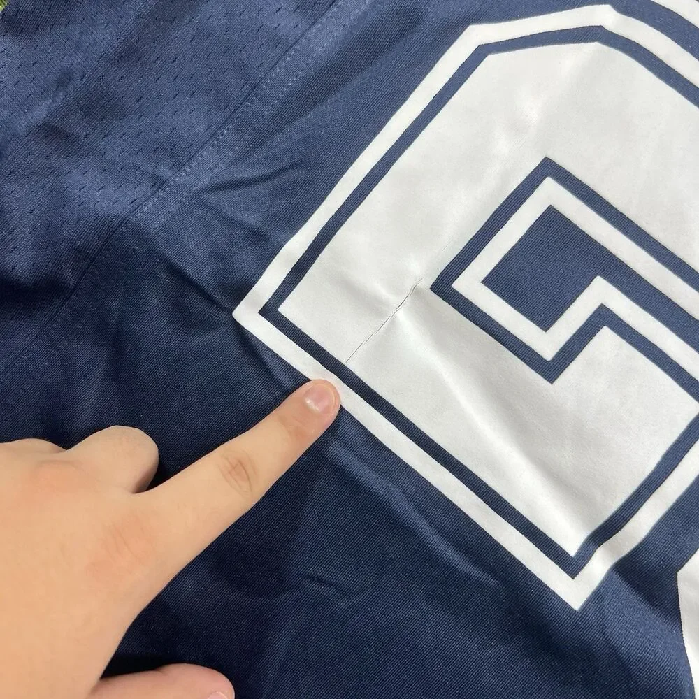Cowboys #28 Custom Named Jersey Size L NWOT
